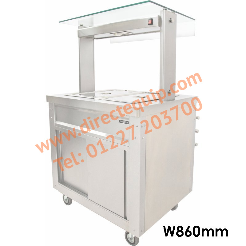 Parry Flexi-Serve Ambient Cupboard with Chilled Well FS-AW2